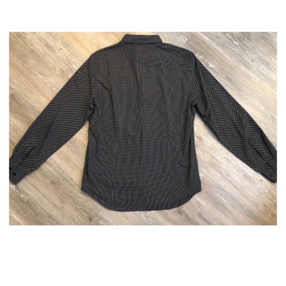 7 For All Mankind microprint button down ❤️HP❤️ - Picture 4 of 4